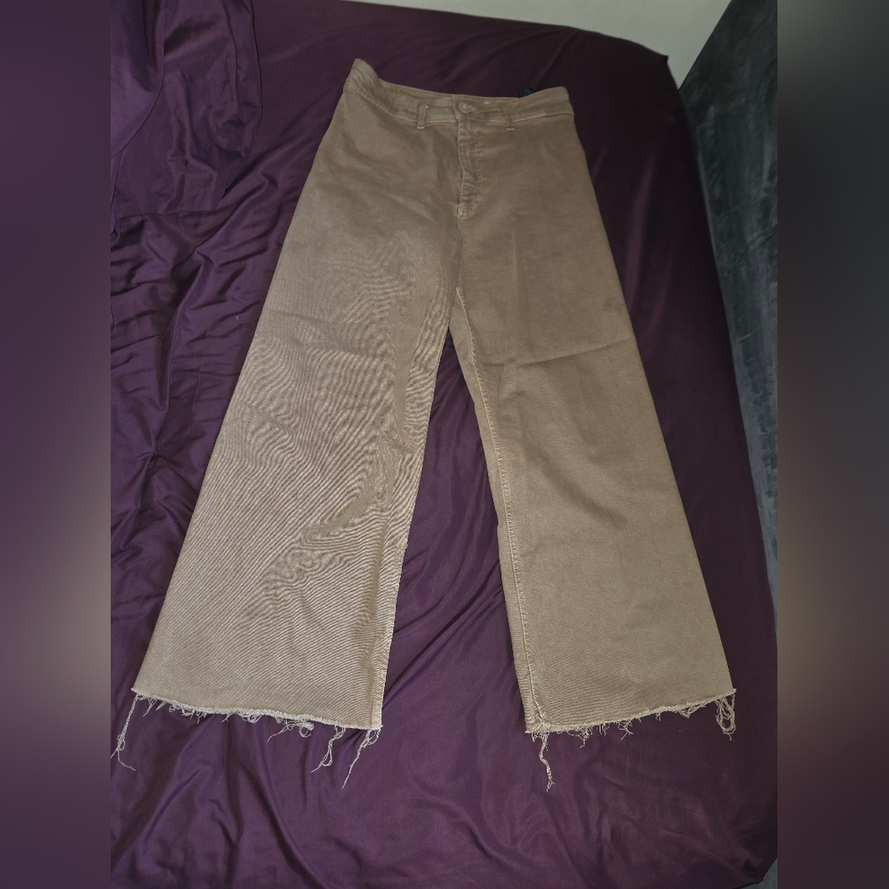 ZARA Brown Khaki Jeans